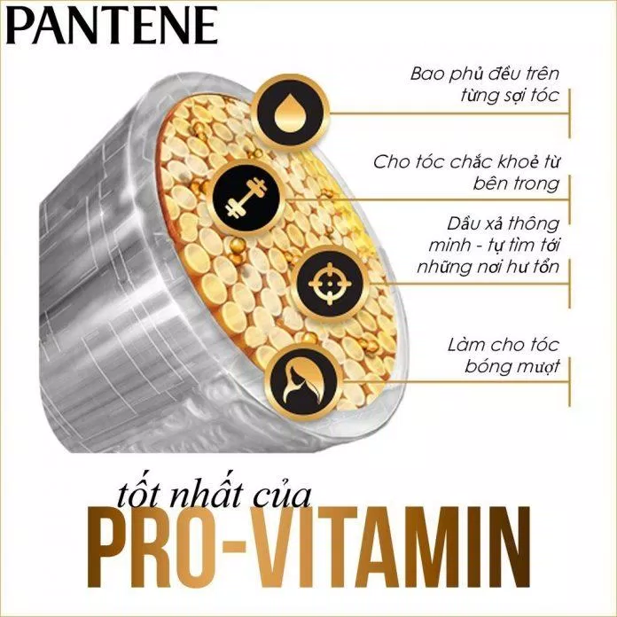 Pantene - thương hiệu chăm sóc tóc với công thức PRO-V độc quyền đến từ Thụy Sỹ (Nguồn: Internet)