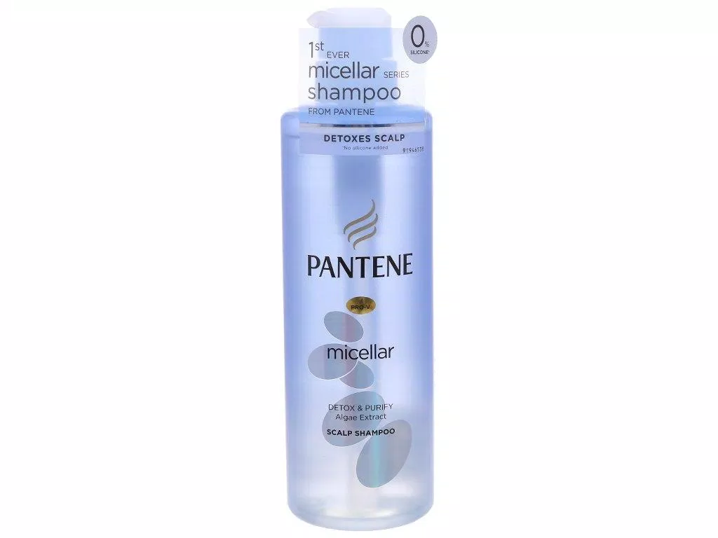 Dầu gội thanh lọc và làm sạch Pantene Micellar Detox & Purify (Nguồn: Internet)