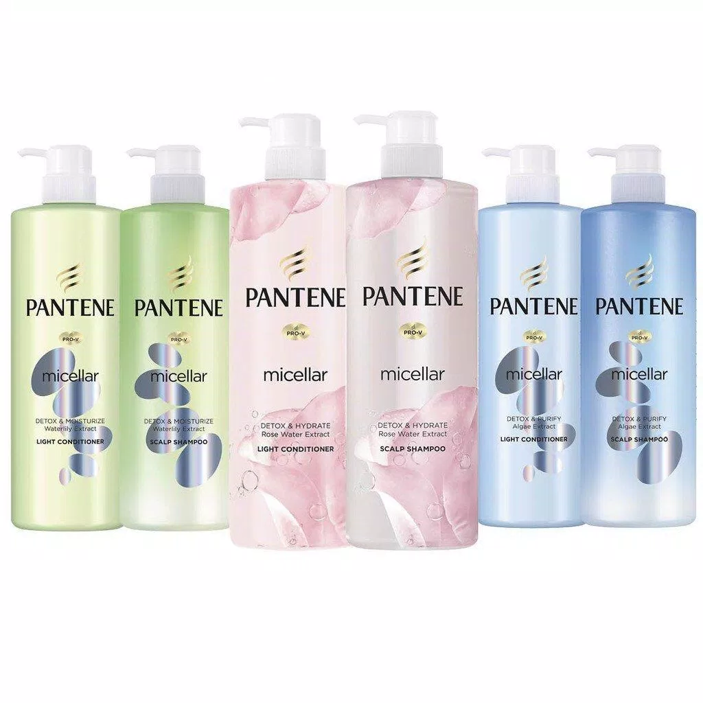 Bộ sản phầm dầu gội, dầu xả Pantene Micellar (Nguồn: Internet)