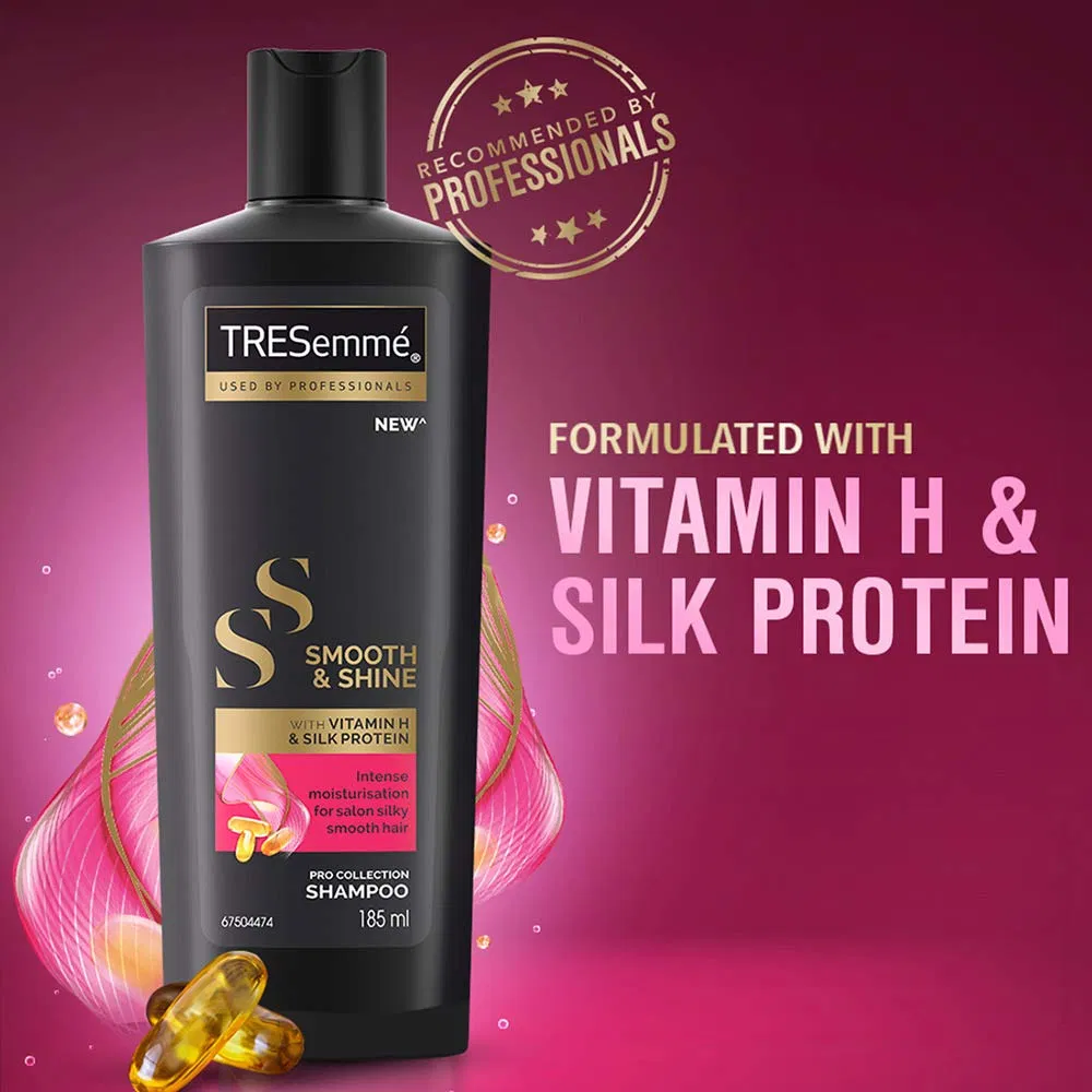 Nuôi dưỡng mái tóc mềm mượt và bóng khỏe cùng Tresemme Smooth & Shine. (nguồn:Internet).