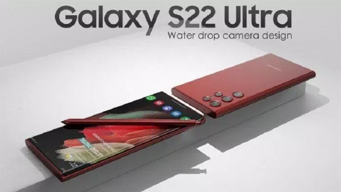Hình ảnh phỏng đoán về điện thoại Samsung Galaxy S22 (Ảnh: Internet).