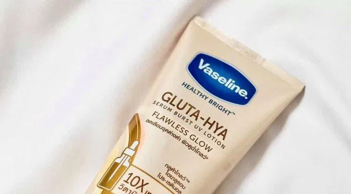 Sữa dưỡng thể Trắng Da Vaseline Healthy Bright Gluta Hya Serum Burst UV Lotion Flawless Glow