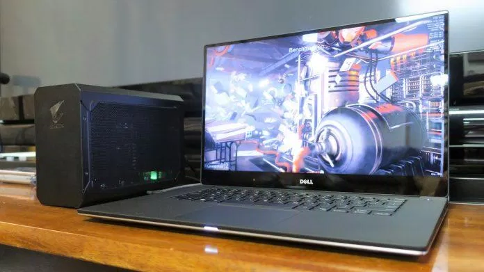 Dùng eGPU giúp chơi game mượt hơn trên laptop (Ảnh: Internet). Dùng eGPU giúp chơi game mượt hơn trên laptop (Ảnh: Internet).