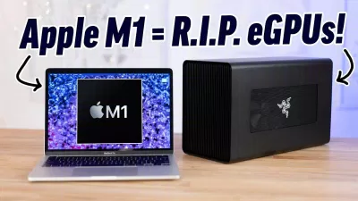 MacBook M1 không thể dùng được eGPU (Ảnh: Internet). MacBook M1 không thể dùng được eGPU (Ảnh: Internet).