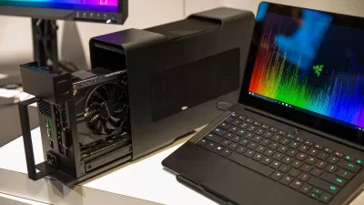 GPU gắn ngoài - eGPU (Ảnh: Internet). GPU gắn ngoài - eGPU (Ảnh: Internet).