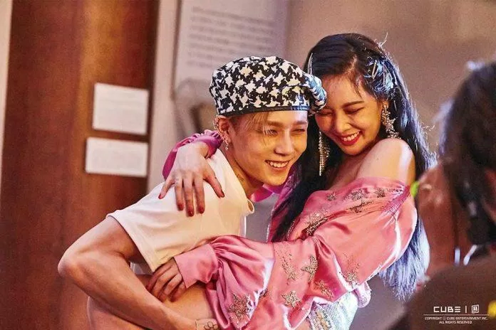HyunA và Dawn đã công khai hẹn hò được 5 năm. (Ảnh: Internet)