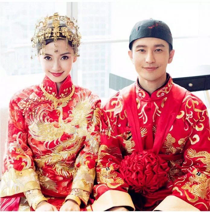 Huỳnh Hiểu Minh - Angelababy kết hôn năm 2015. (Ảnh: Internet)