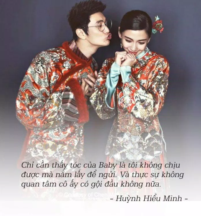 Lời thề của Huỳnh Hiểu Minh - Angelababy năm nào khiến mọi người ngưỡng mộ. (Ảnh: Internet)