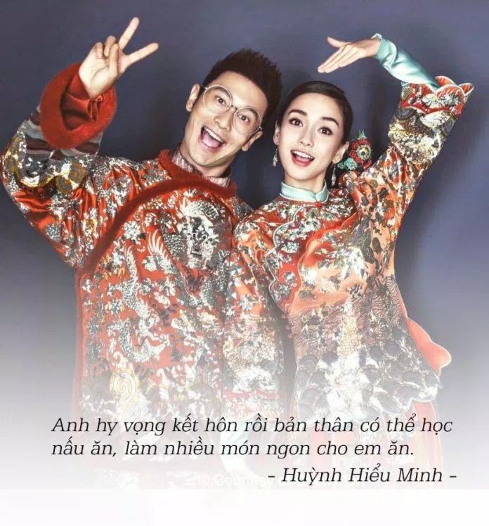 Lời thề của Huỳnh Hiểu Minh - Angelababy năm nào khiến mọi người ngưỡng mộ. (Ảnh: Internet) Lời thề của Huỳnh Hiểu Minh - Angelababy năm nào khiến mọi người ngưỡng mộ. (Ảnh: Internet)