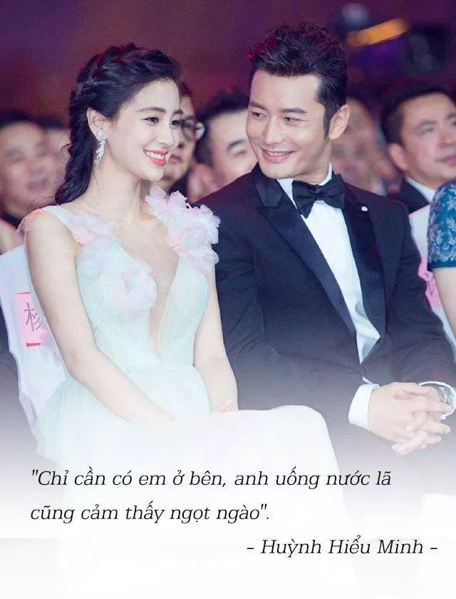 Lời thề của Huỳnh Hiểu Minh - Angelababy năm nào khiến mọi người ngưỡng mộ. (Ảnh: Internet) Lời thề của Huỳnh Hiểu Minh - Angelababy năm nào khiến mọi người ngưỡng mộ. (Ảnh: Internet)