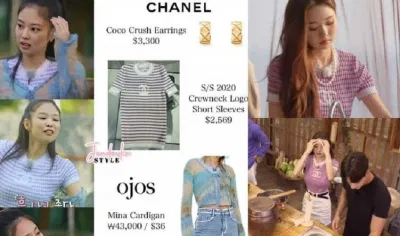 Logo chiếc áo Chanel mà Song Jia mặc có logo chìm hơn hàng real (Nguồn: Internet) Logo chiếc áo Chanel mà Song Jia mặc có logo chìm hơn hàng real (Nguồn: Internet)
