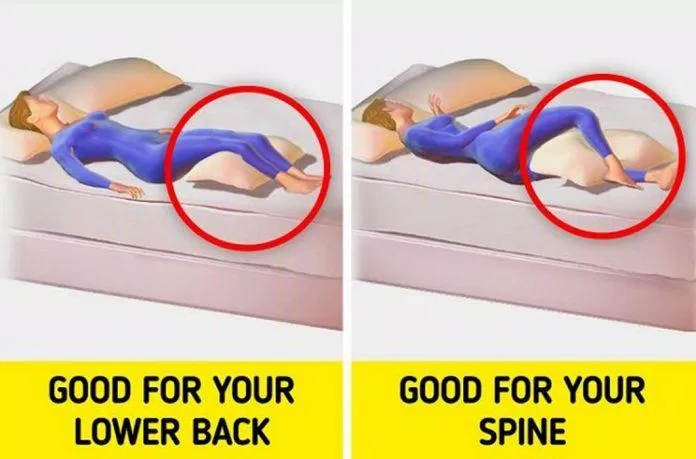 Kê gối dưới chân giúp bạn ngủ thoải mái hơn (Nguồn: Internet)