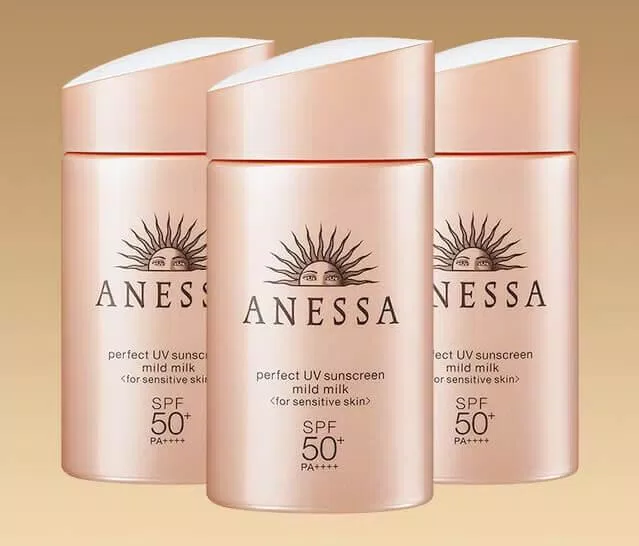 Sữa chống nắng lành tính Anessa Perfect UV Sunscreen Mild Milk (Nguồn: Internet)