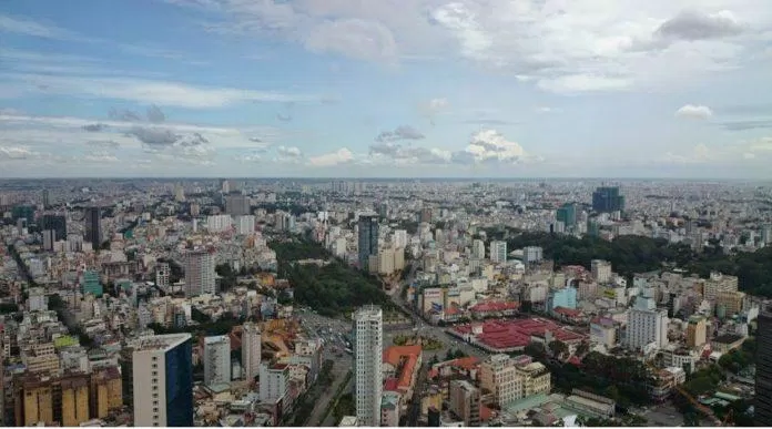 Quang cảnh thành phố nhìn từ đài quan sát. (Ảnh: Internet)