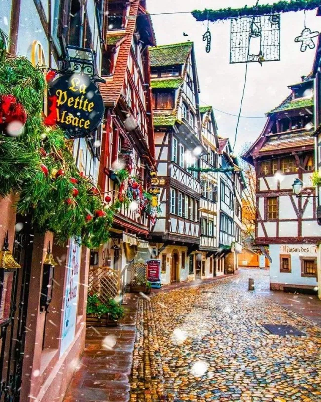 Một góc nhỏ ở Strasbourg (Nguồn: Internet) Một góc nhỏ ở Strasbourg (Nguồn: Internet)