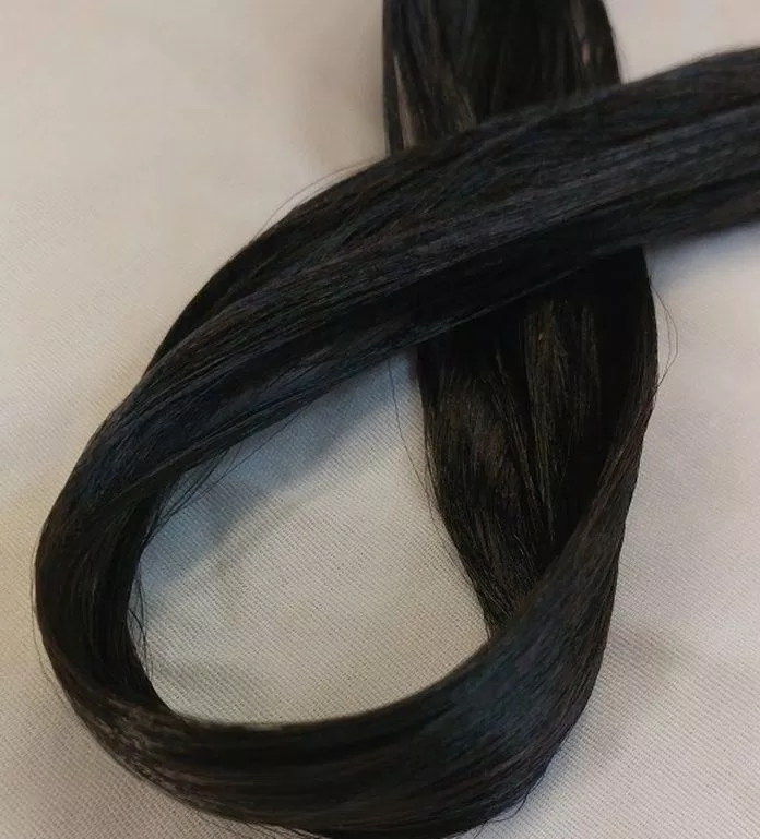 Tóc giả làm từ sợi nylon (ảnh: internet)