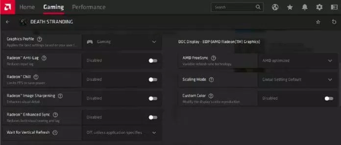 Điều chỉnh cài đặt trong driver card đồ họa (Ảnh: Internet). Điều chỉnh cài đặt trong driver card đồ họa (Ảnh: Internet).
