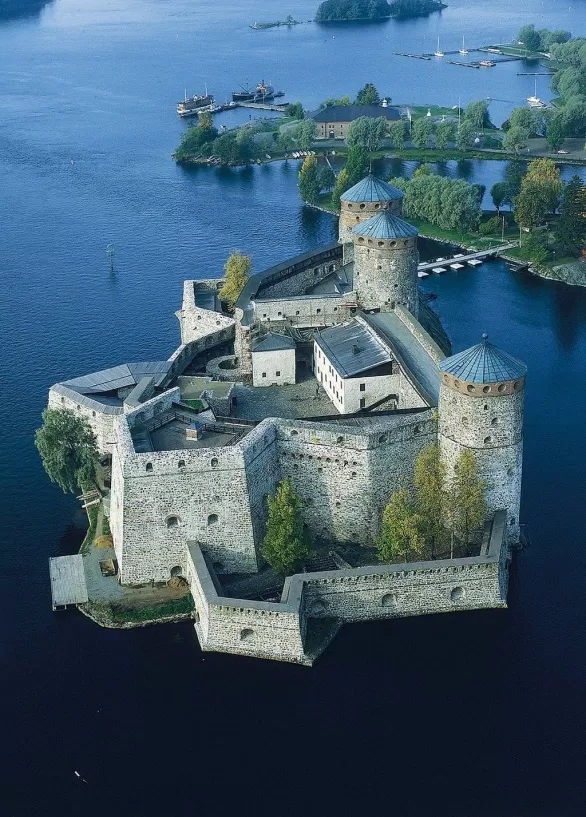 Lâu đài Olavinlinna - Phần Lan (Ảnh: Internet)