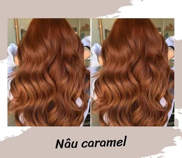 Màu nâu caramel tự nhuộm tại nhà cực đơn giản (Nguồn: Internet).