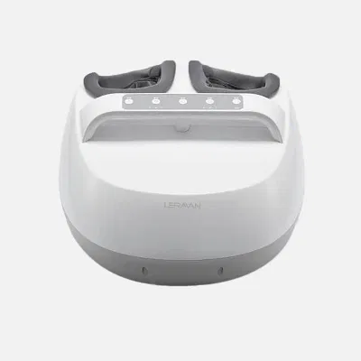 Máy massage chân Xiaomi Leravan LJ-Z1008 có thiết kế bắt mắt, nhỏ gọn, rất dễ di chuyển. (Nguồn: Internet) Máy massage chân Xiaomi Leravan LJ-Z1008 có thiết kế bắt mắt, nhỏ gọn, rất dễ di chuyển. (Nguồn: Internet)