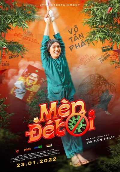 Phim Mèn Đét Ơi chiếu trên kênh Võ Tấn Phát (Ảnh: Internet).