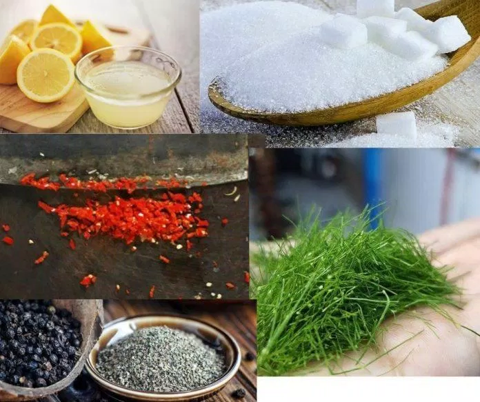 Nguyên liệu chuẩn bị làm muối chanh ớt (Ảnh: Internet)
