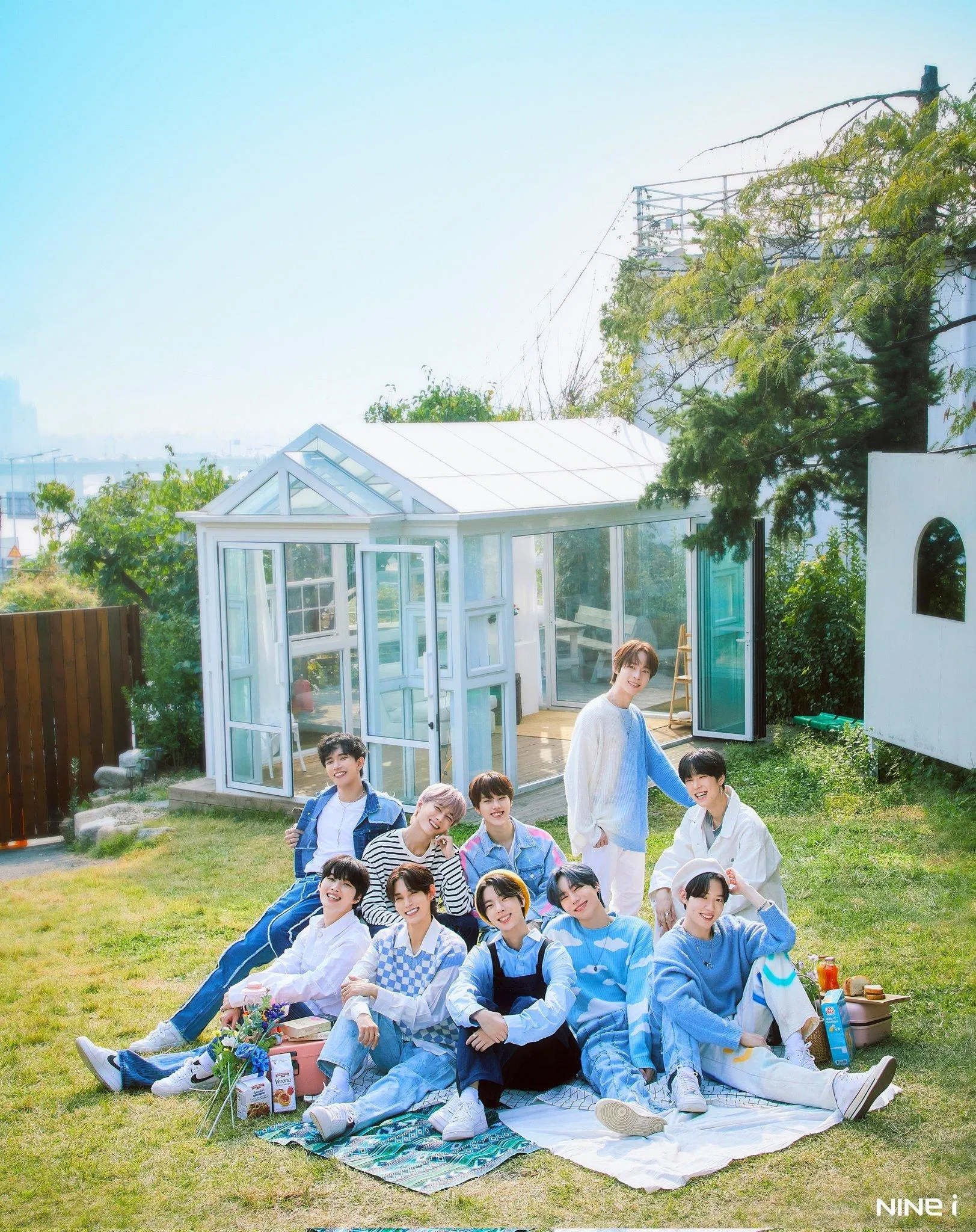 Nhóm nhạc nam NINE.i. (Nguồn: Internet) Nhóm nhạc nam NINE.i. (Nguồn: Internet)