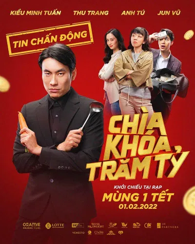 Phim chiếu rạp hài hước, tình cảm Chìa khóa trăm tỷ ( Ảnh: internet)