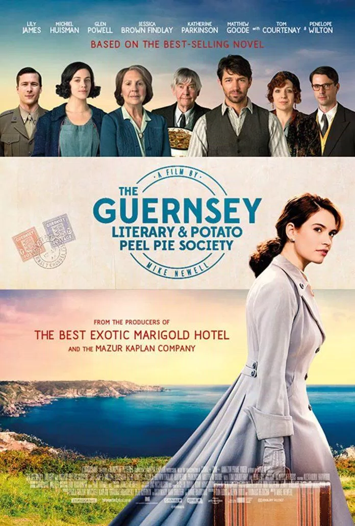 Poster phim "The Guernsey Literary and Potato Peel Pie Society"