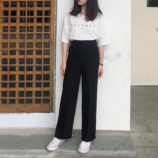 Hack chân với quần cạp cao (Nguồn ảnh: Internet) Hack chân với quần cạp cao (Nguồn ảnh: Internet)