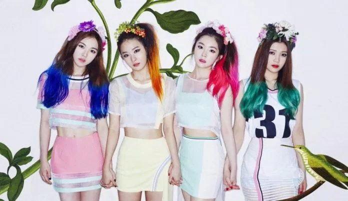 Red Velvet thần tượng K-Pop sở hữu màu tóc highlight cực chất. (Nguồn: Internet)