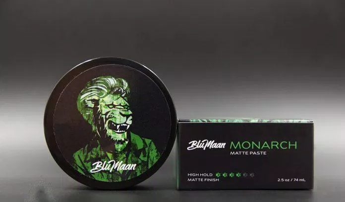 Sáp vuốt tóc Blumaan Monarch Matte Paste là lựa chọn yêu thích của nhiều phái mạnh trong việc tạo kiểu tóc. (nguồn internet)