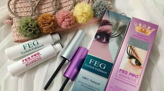 Bộ đôi phiên bản dưỡng mi Feg được thiết kế trẻ trung, năng động với gam màu tươi sáng (Nguồn: internet)