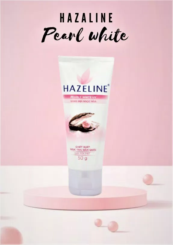 Sữa rửa mặt Hazeline Ngọc Trai mang đến cảm giác thoải mái, tươi mát ( Ảnh: internet)