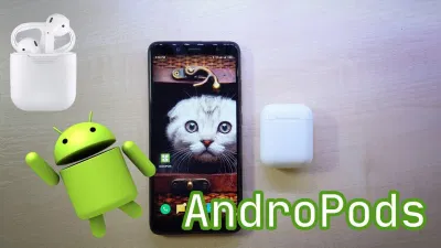 Ứng dụng AndroPods giúp kết nối AirPods với điện thoại Android (Ảnh: Internet). Ứng dụng AndroPods giúp kết nối AirPods với điện thoại Android (Ảnh: Internet).