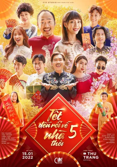 Tết Đến Về Nhà Thôi 5 chiếu trên kênh Thu Trang Offical (Ảnh: Internet).