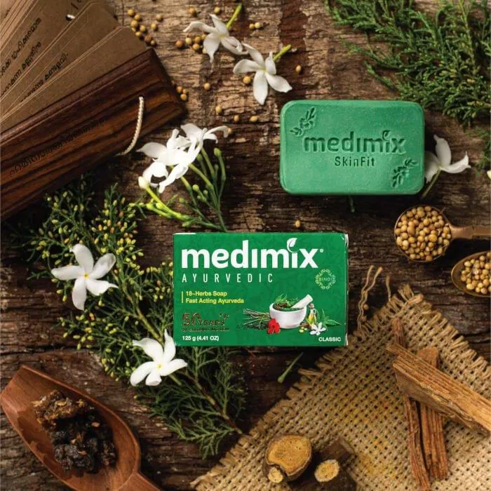 xà phòng Medimix 18 Herb Ayurveda Everyday Skin Protection (Nguồn: Internet)