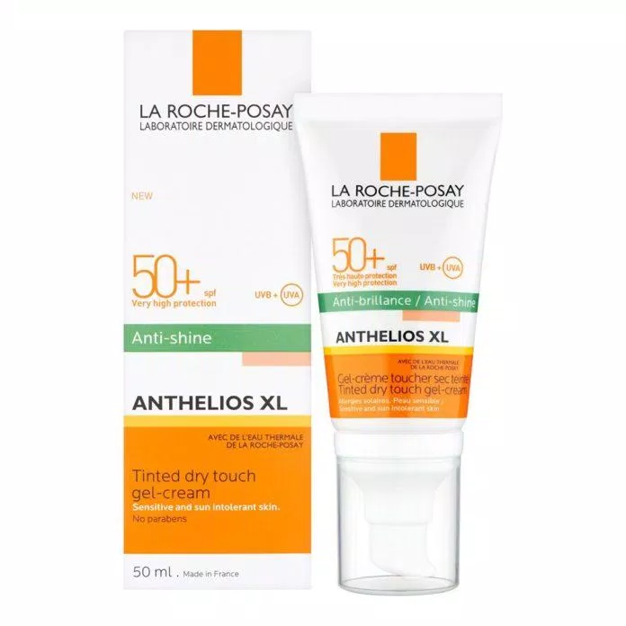 Kem chống nắng không chứa cồn cho da nhạy cảm La Roche-Posay Anthelios XL Dry Touch Gel-Cream Anti-Shine SPF50+(Nguồn: Internet)