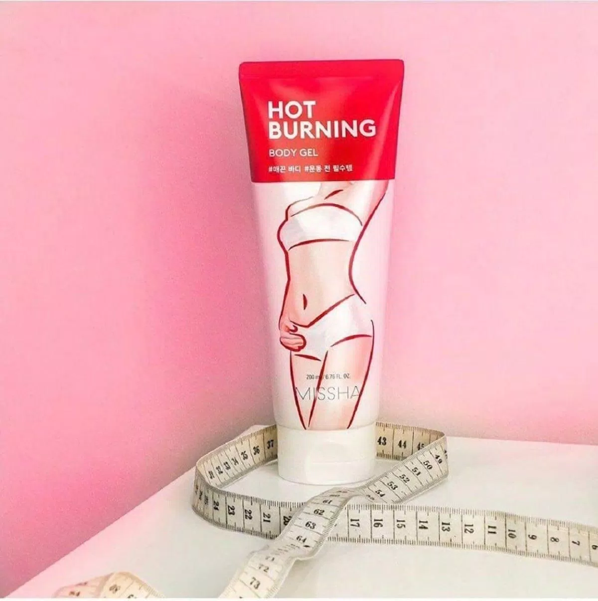 Kem tan mỡ bụng Missha Hot Burning Body Gel (Nguồn: Internet)