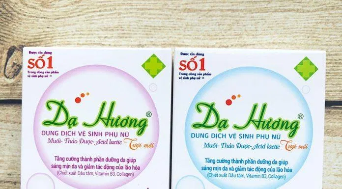 Dung dịch vệ sinh phụ nữ giúp làm sạch dịu nhẹ Dạ Hương