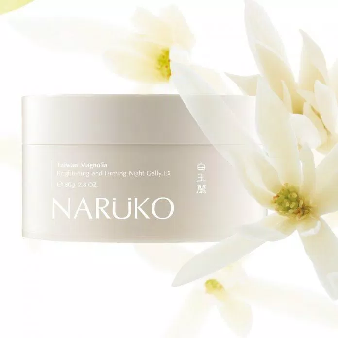 Naruko Taiwan Magnolia Brightening And Firming Night Gelly là dòng mặt nạ ngủ giúp nâng cơ và chống lão hóa hiệu quả (Nguồn: internet)