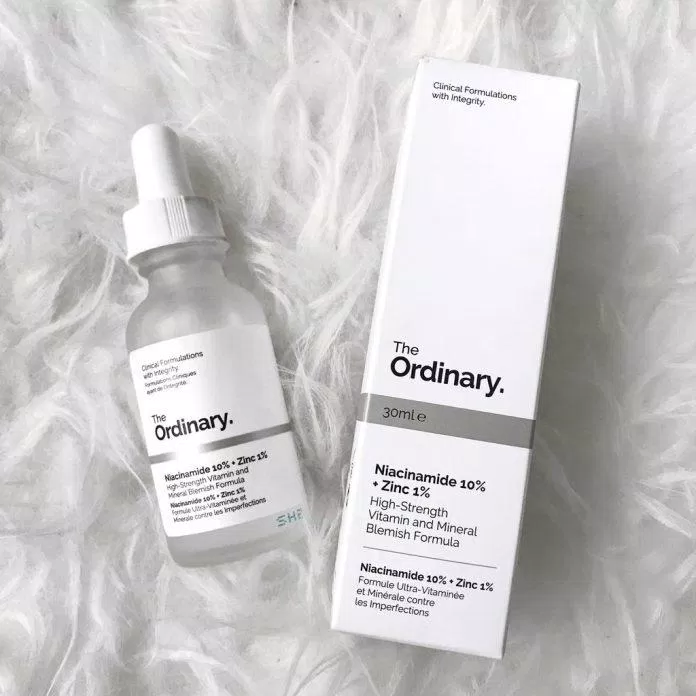 The Ordinary Niacinamide 10% + Zinc 1% có tác dụng ngay sau 1 đến 2 lần sử dụng (Nguồn: Internet).