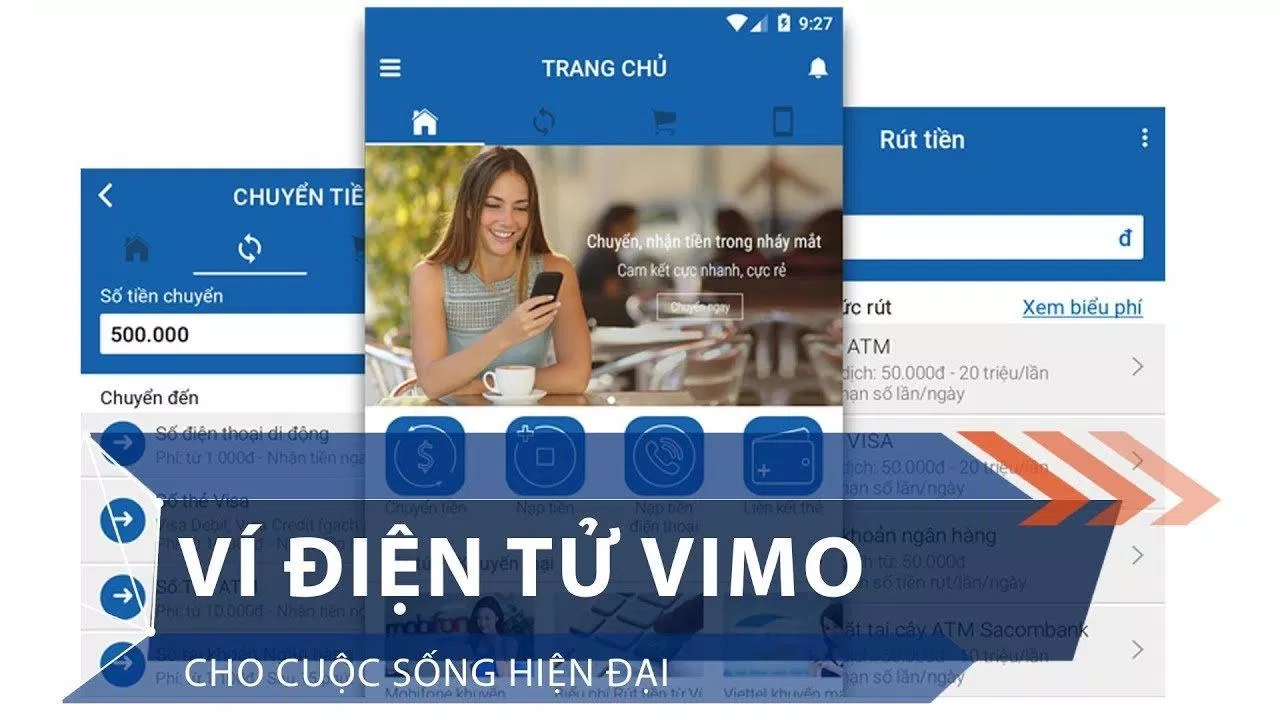 Ví điện tử Vimo có tính năng đặc biệt, được gọi là Cashback. (Nguồn: Internet)