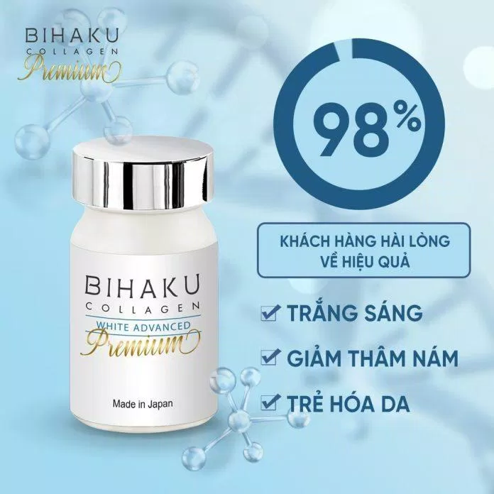 Viên uống Bihaku Collagen Premium (Nguồn: Internet)