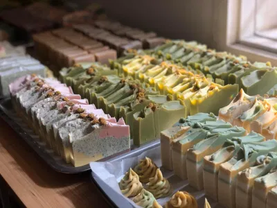 Bạn sẽ được học tự tay đổ những khuôn xà phòng theo ý thích của mình (nguồn: Skillful Hands)