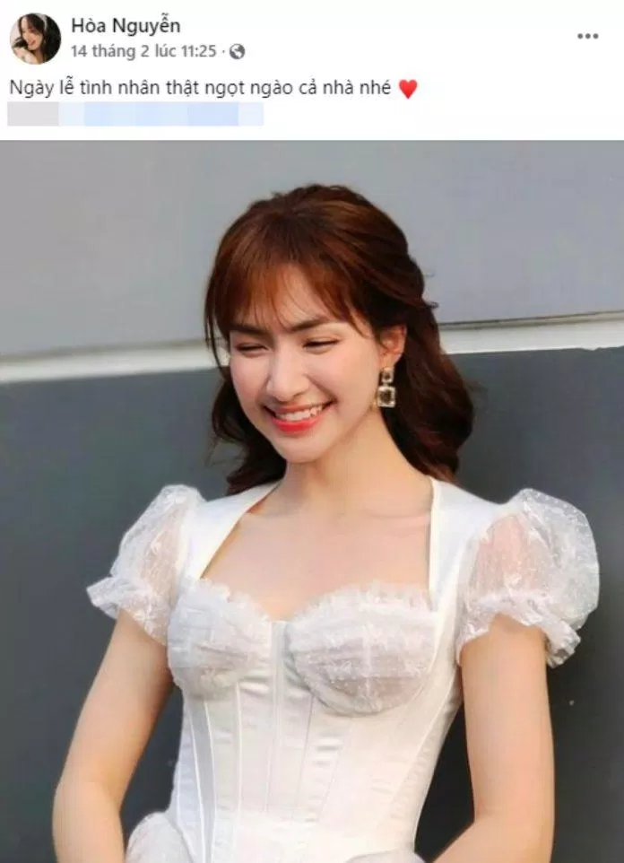 Hoà Minzy đón Valentine một mình (Ảnh: Internet) Hoà Minzy đón Valentine một mình (Ảnh: Internet)