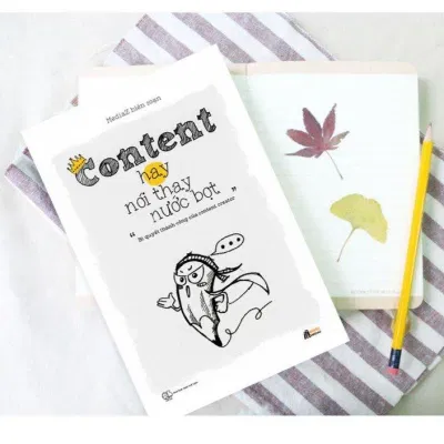 Ảnh bìa cuốn sách “Content hay nói thay nước bọt” (Nguồn ảnh: Internet).