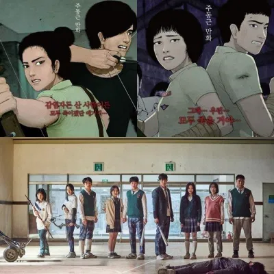 Ngôi trường xác sống được chuyển thể từ bộ webtoon cùng tên nổi tiếng (Nguồn: Internet).