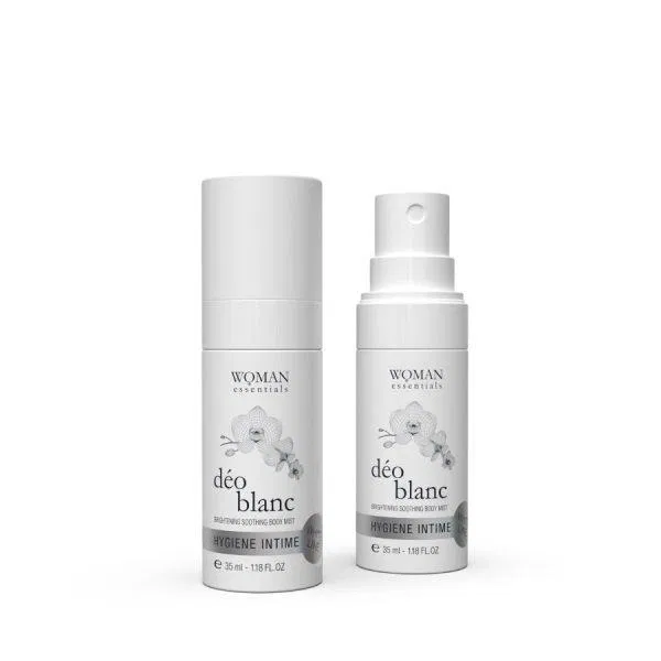 Thiết kế dạng xịt nhỏ gọn, tiện lợi với màu sắc nhẹ nhàng thanh lịch của xịt khử mùi Déo Blanc (Ảnh: Internet)