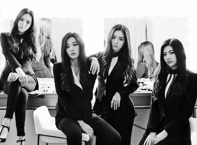 Bài hát đầu tiên mang concept "Velvet" của Red Velvet. (Nguồn: Internet) Bài hát đầu tiên mang concept "Velvet" của Red Velvet. (Nguồn: Internet)